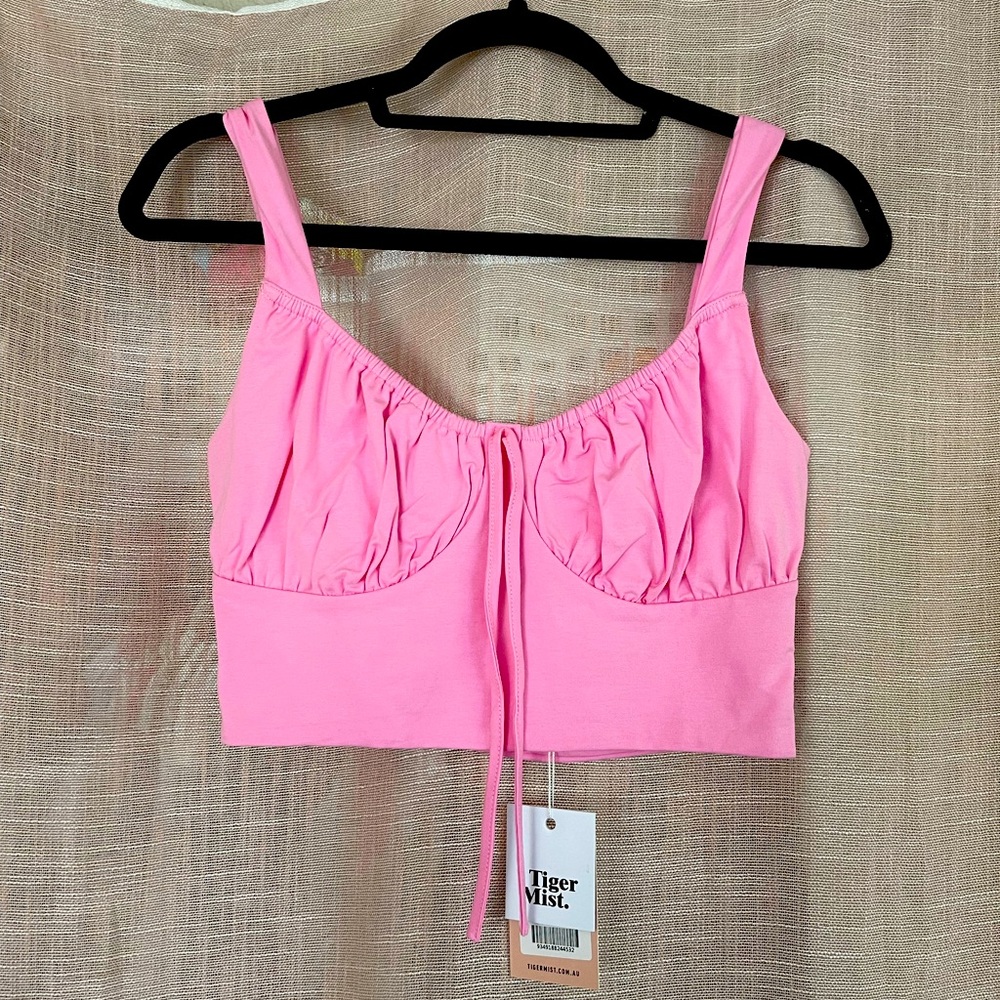 Tiger Mist: Pink Cesar Top